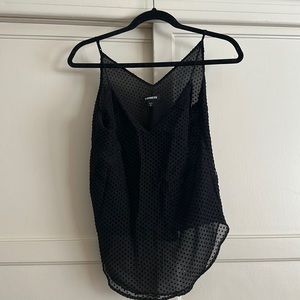 Express polkadot blouse/Cami